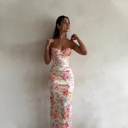 Floral Sleeveless Patry Beach Dress